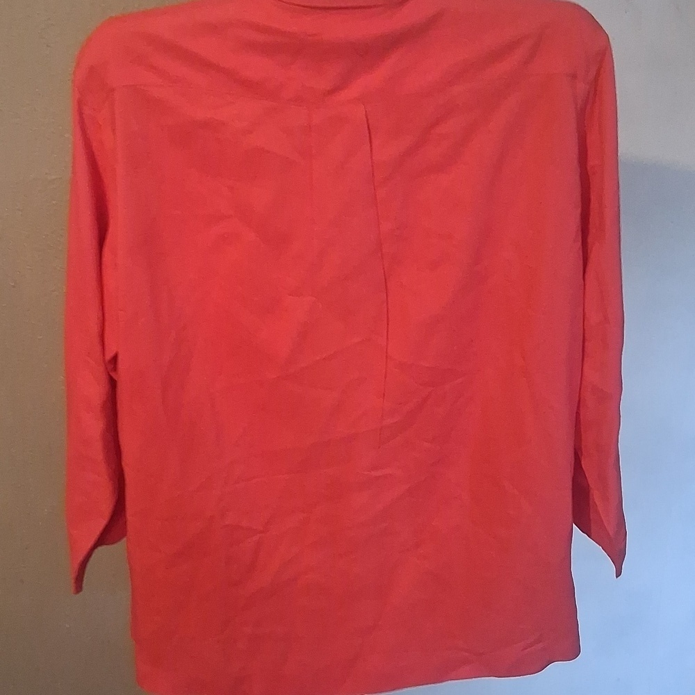 Vintage Times 7 Todd Oldham Pink Embroidered Button Up Shirt L/XL - Picture 4 of 5